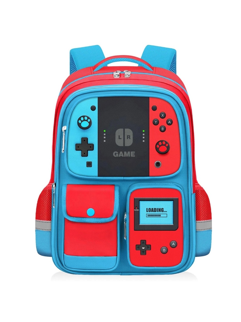 School Backpack for Boys - Gamer Boys Backpack for Kids Elementary & Middle